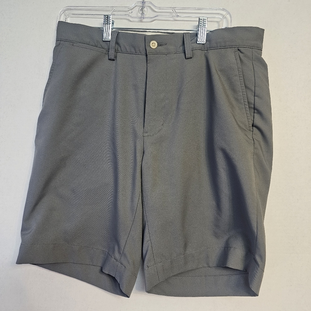 MENS POLO RALPH LAUREN GRAY SHORTS SIZE 32
